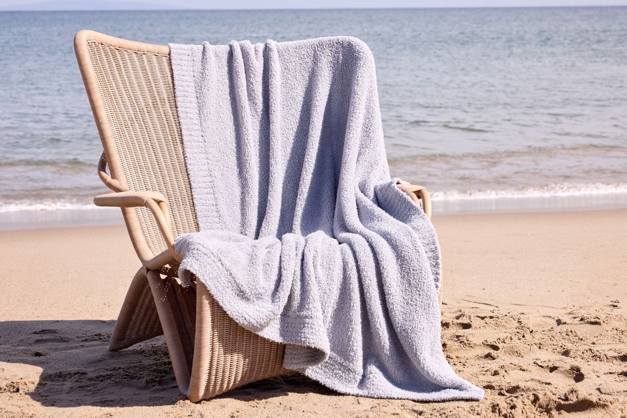 Nordstrom Barefoot Dreams CozyChic Throw Blanket Credit: Nordstrom
