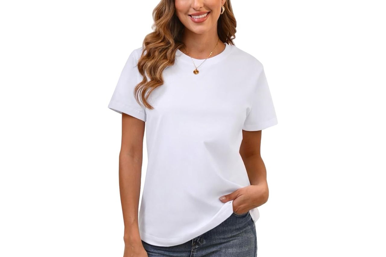 Amazon BJY Cotton Basic T Shirts Credit: Amazon