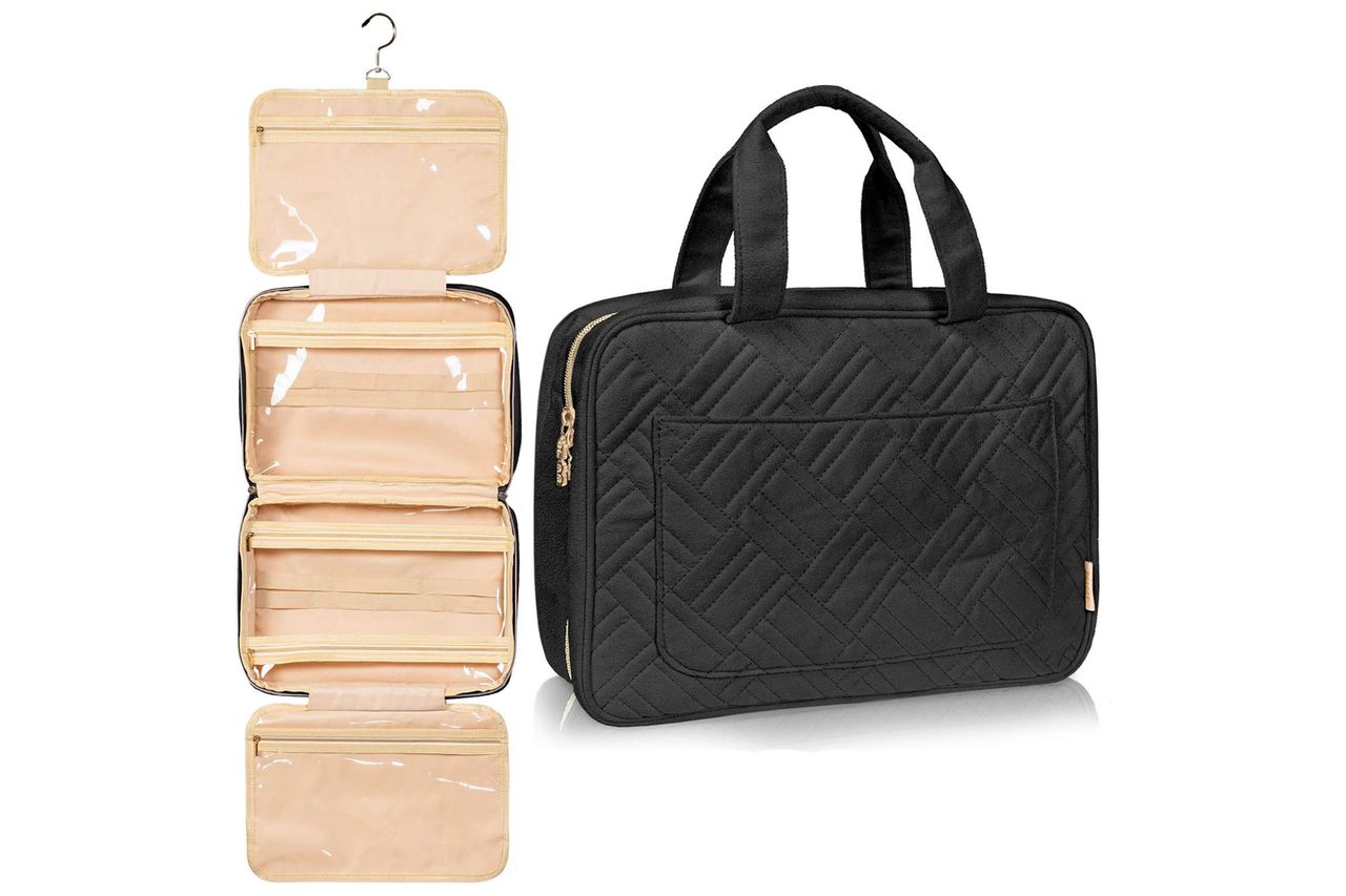 BOACAY Large Hanging Travel Toiletry Bag Credit: Amazon