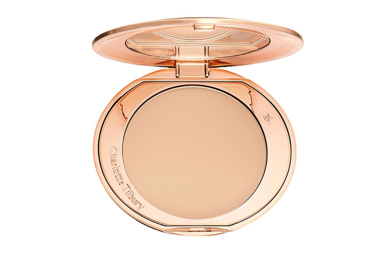 Charlotte Tilbury Airbrush Flawless Finish Setting Powder - Pore-Blurring Pressed Powder for Face Makeup to Minimize Credit: Amazon
