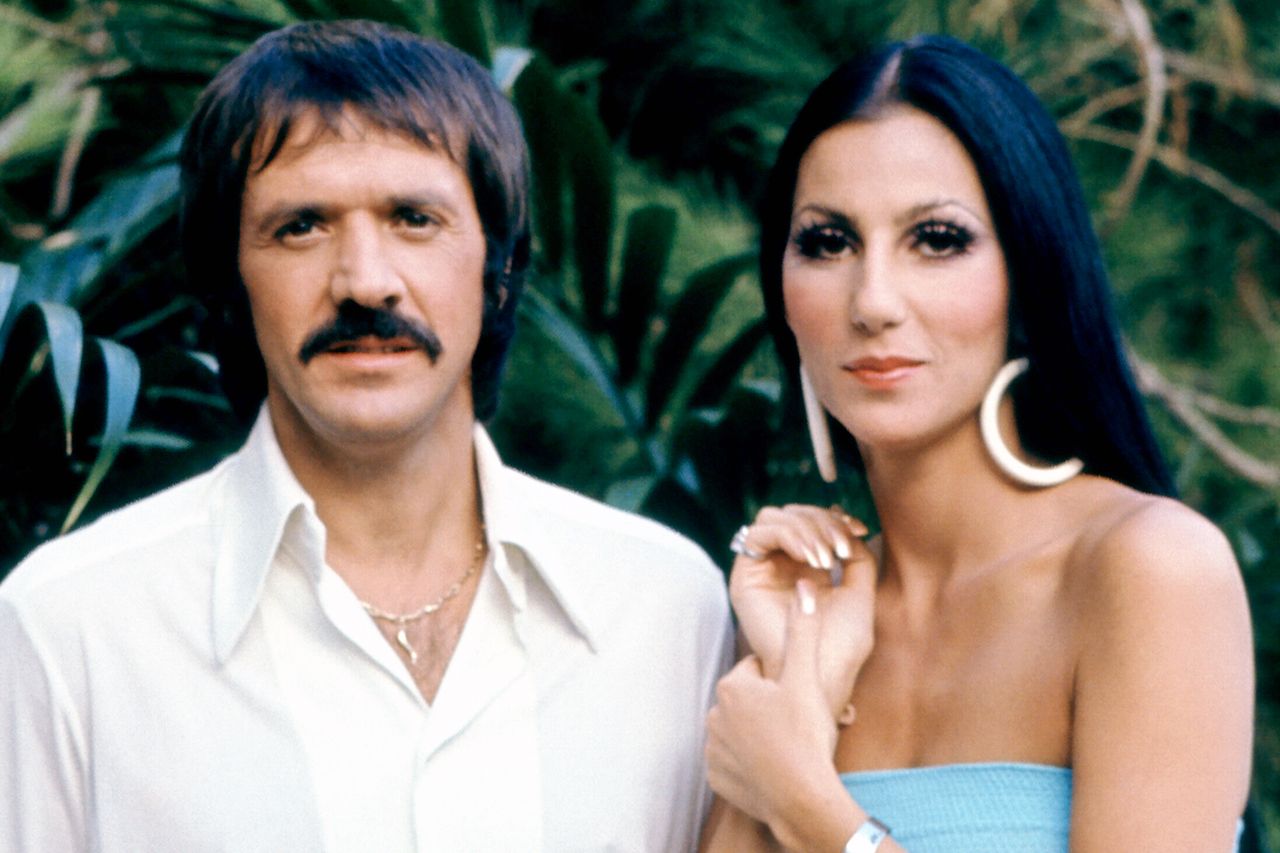 Sonny and Cher Bono pose for a promotional photo for ‘The Sonny and Cher Show’ in 1970Credit: Martin Mills/Getty