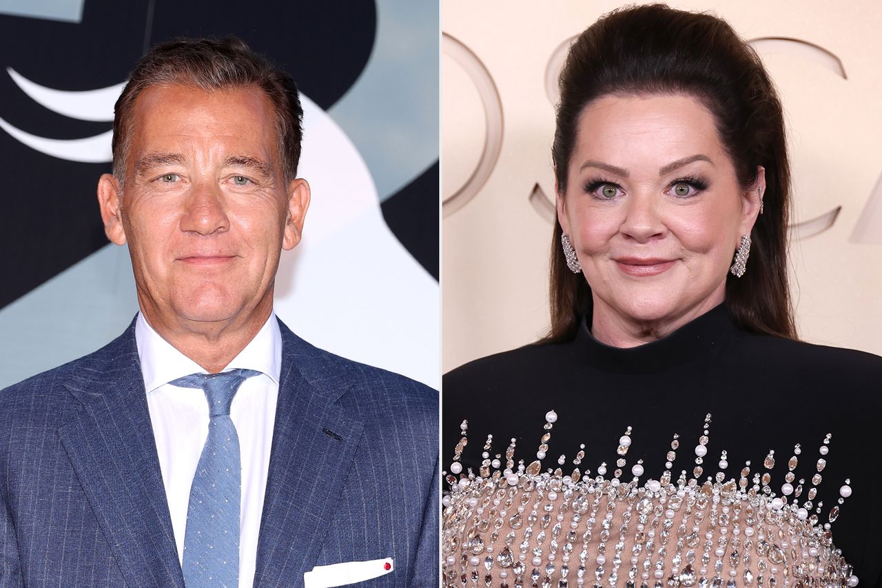 Clive Owen; Melissa McCarthy Clive Owen; Melissa McCarthy.Credit: Daniele Venturelli/Getty; John Shearer/WireImage