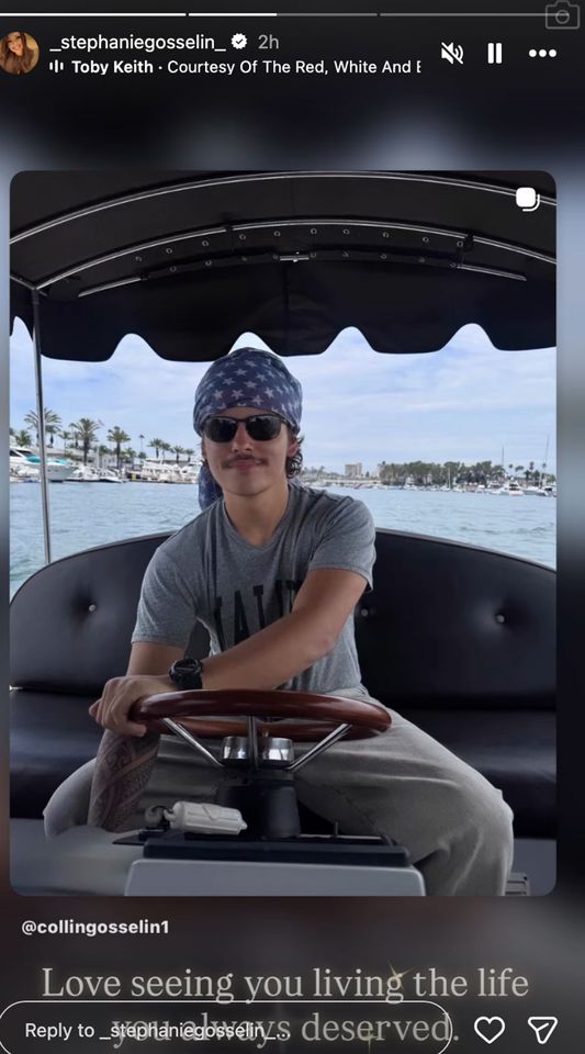 Stephanie Gosselin shares a message of support for Collin Gosselin.Credit: Stephanie Gosselin/Instagram
