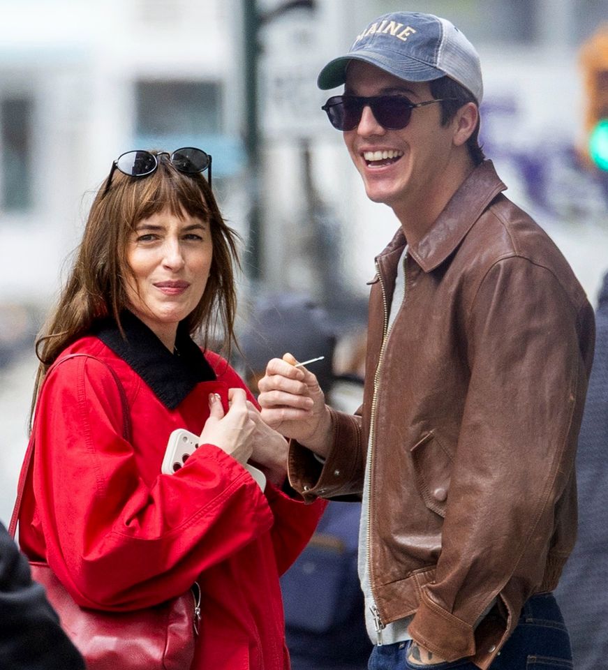 Dakota Johnson and Role Model in AprilCredit: Jesal / BACKGRID