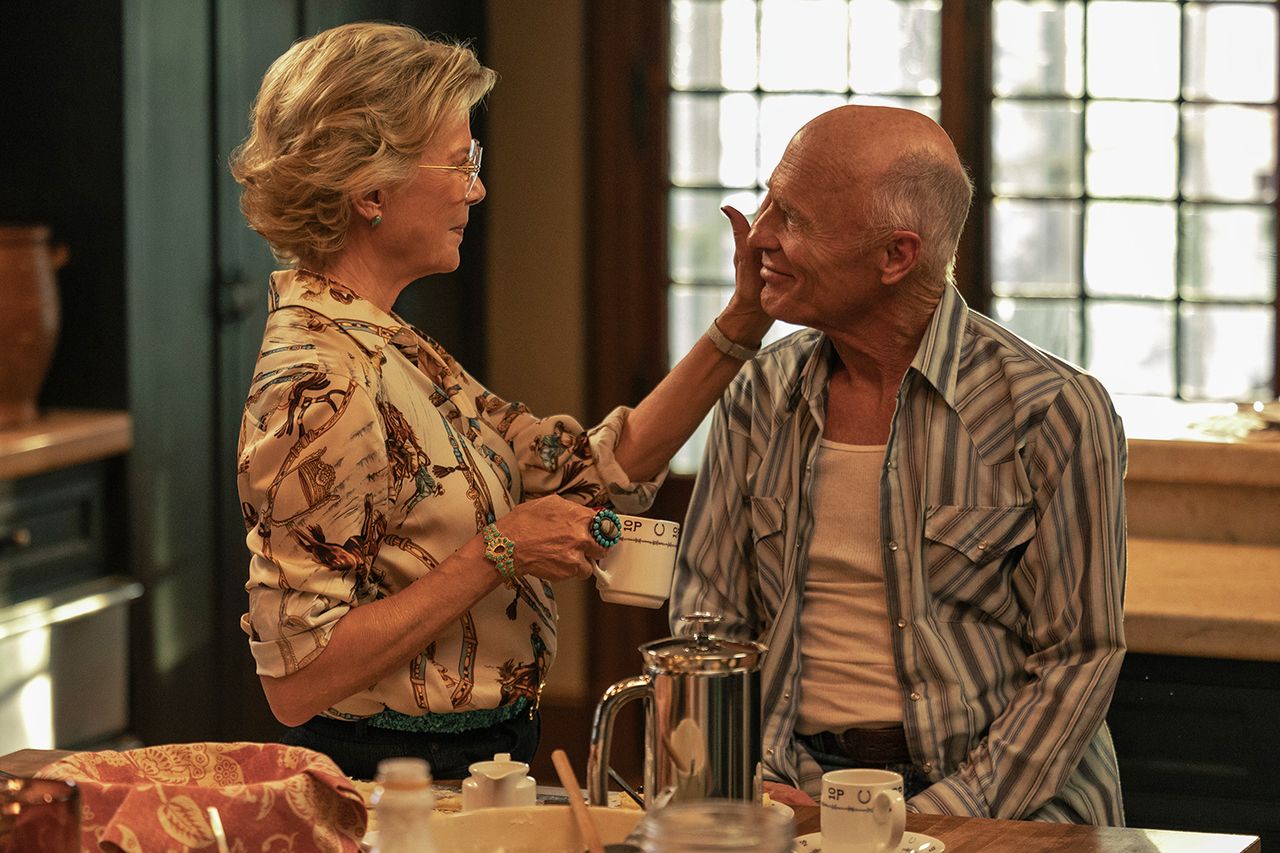 Annette Bening as Beulah Jackson and Ed Harris as Everett McKinney in season 1, episode 6, of Dutton Ranch Ed Harris and Annette Bening in ‘Dutton Ranch’Credit: Emerson Miller/Paramount+