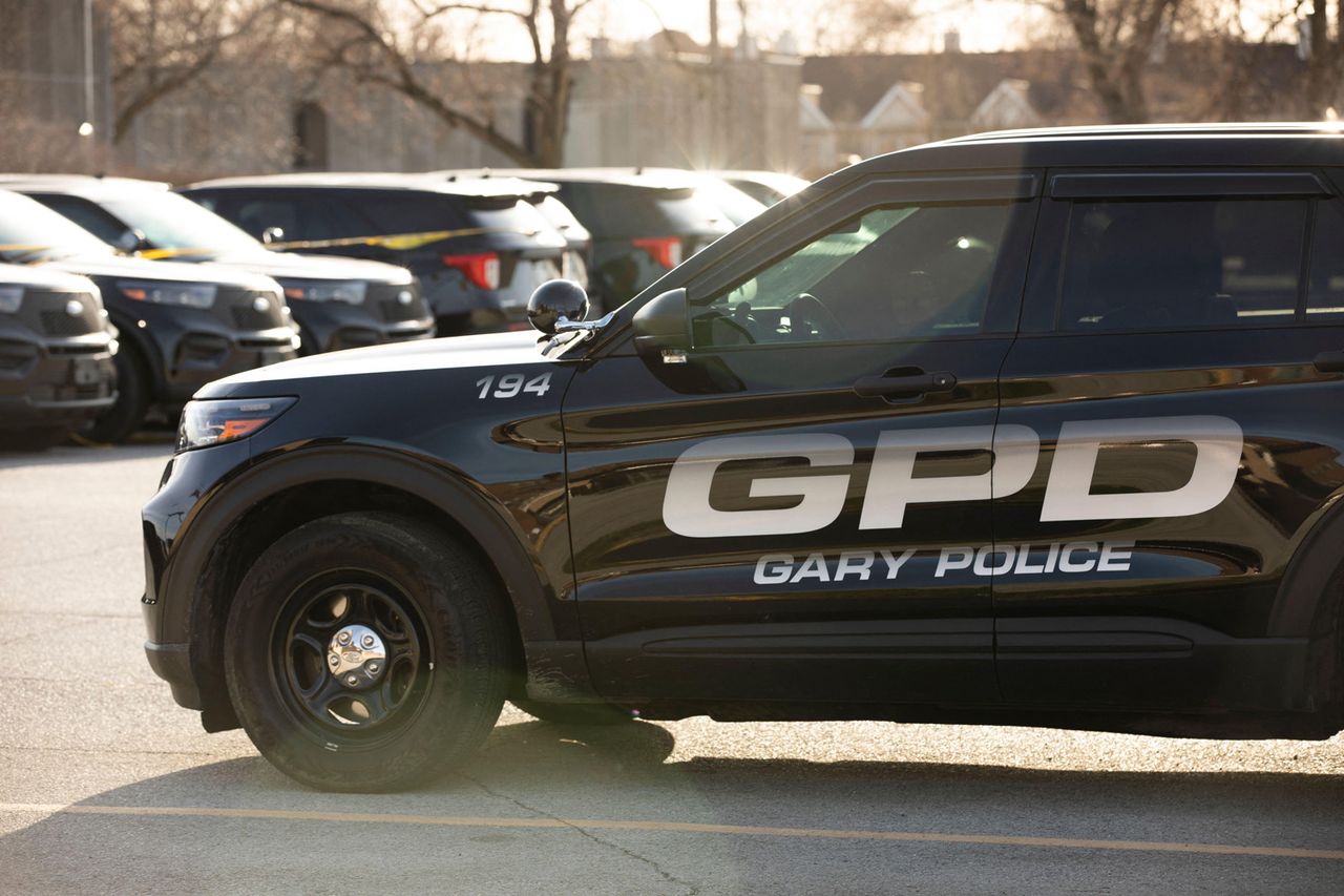 Gary Police Department cruiser. A stock image of a Gary Police Department vehicleCredit: Alamy