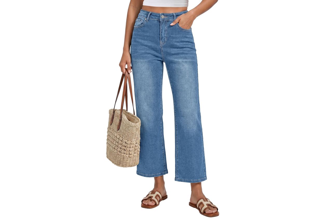 Amazon GRAPENT Cropped Jeans Credit: Amazon