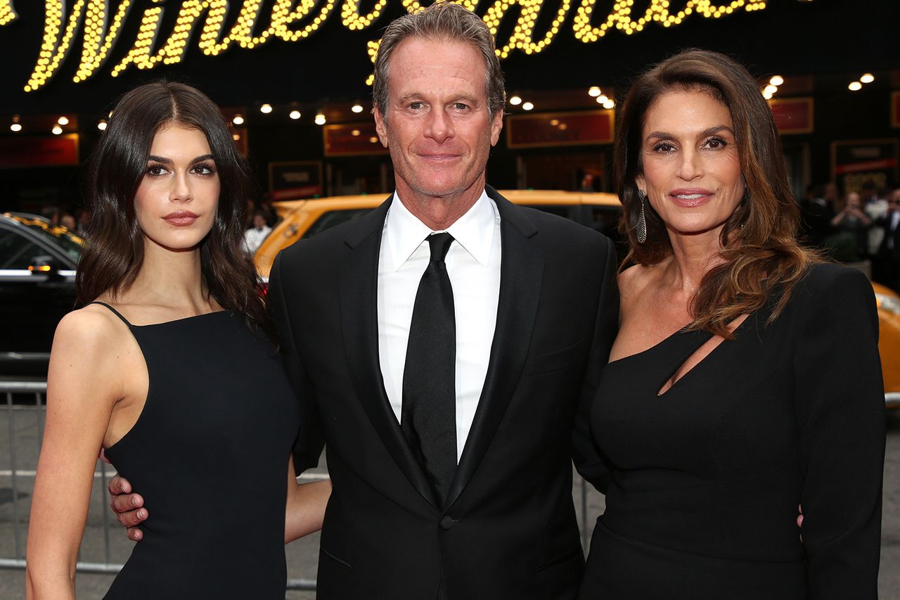 Kaia Gerber, Rande Gerber and Cindy Crawford attend the opening night of From left to right: Kaia Gerber, Rande Gerber, and Cindy Crawford in April 2025Credit: Bruce Glikas/FilmMagic