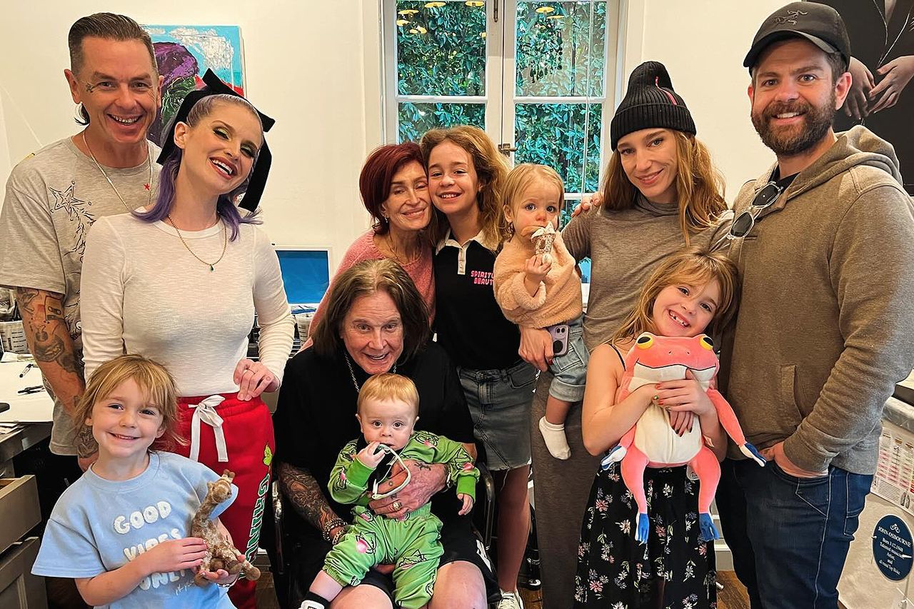 The Osbourne Family. The Osbourne Family.Credit: Kelly Osbourne/Instagram