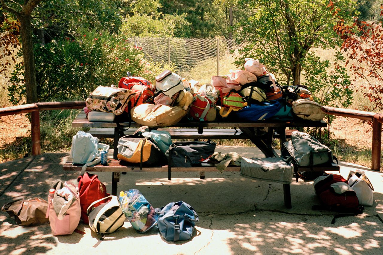 Bags at a summer camp (stock image).Credit: Getty