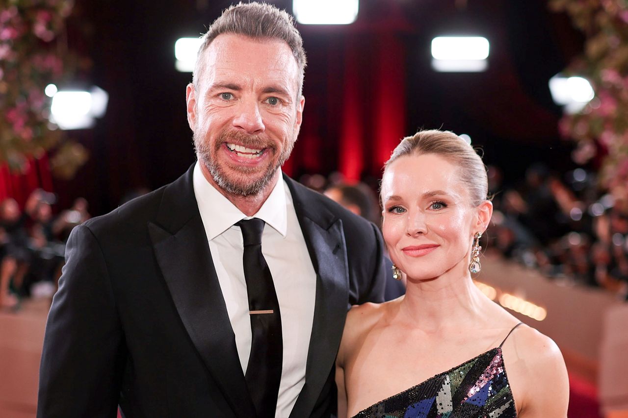 Dax Shepard and Kristen Bell at the 2026 Golden Globe AwardsCredit: Christopher Polk/2026GG/Penske Media via Getty