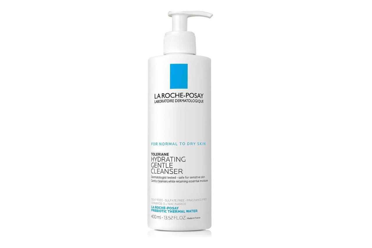 La Roche-Posay Toleriane Hydrating Gentle Face Cleanser, With Niacinamide Credit: Amazon