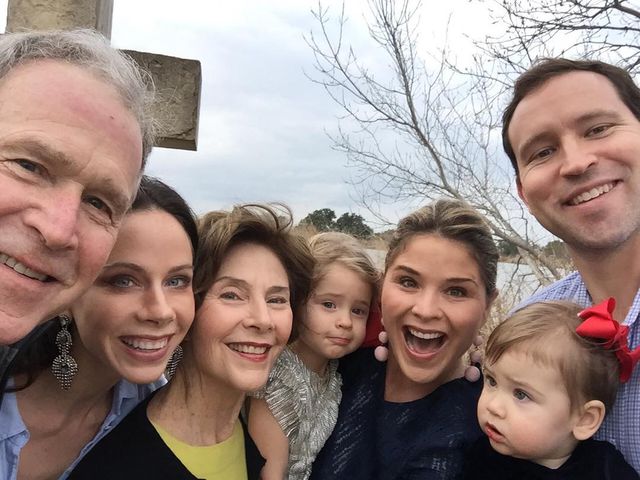 Laura & George Bush grandparents gallery Credit: Laura Bush/Instagram