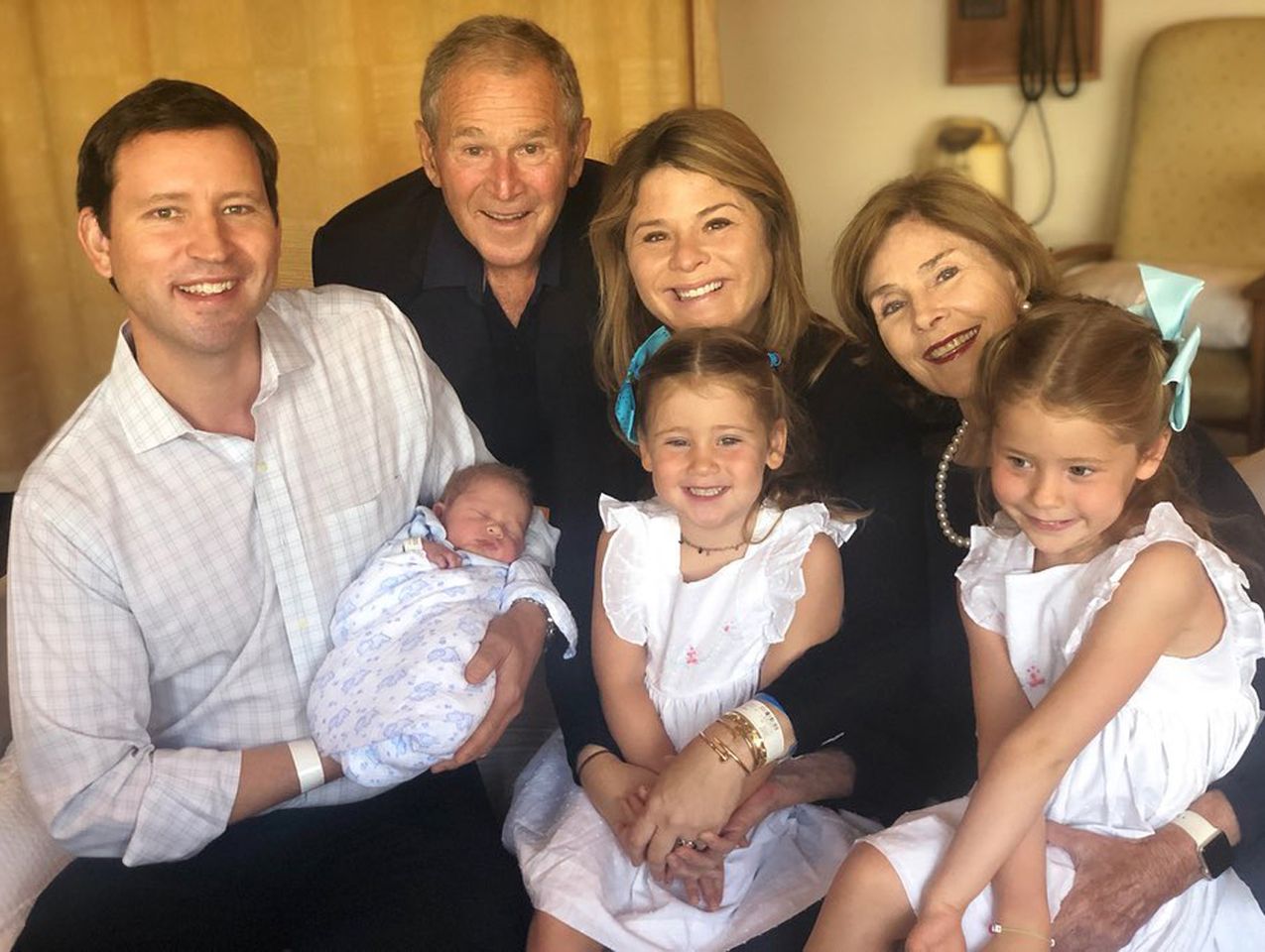 Laura & George Bush grandparents gallery Credit: Laura Bush/Instagram