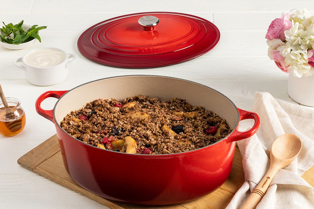Nordstrom Le Creuset Traditional 8-Quart Oval Enamel Cast Iron Dutch Oven Credit: Nordstrom