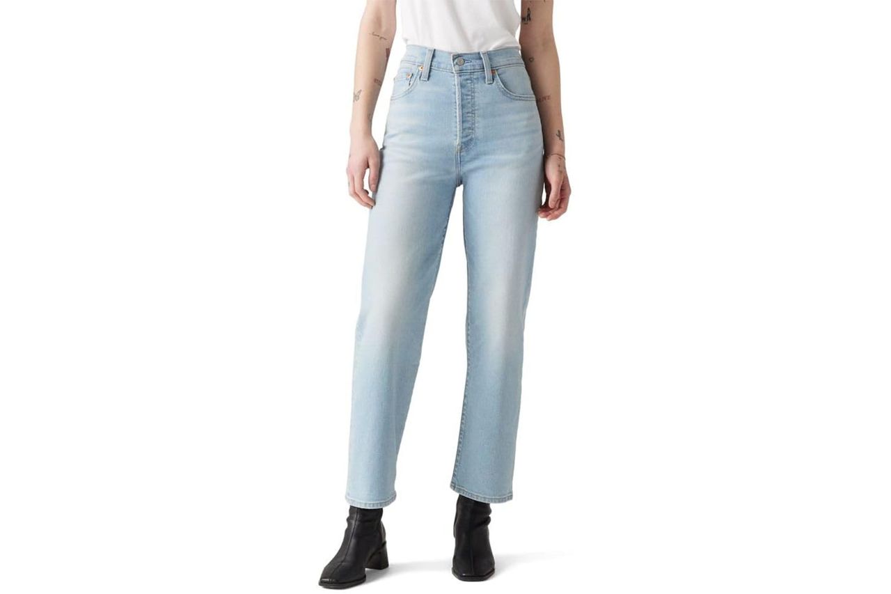 Levi's Women's Ribcage Straight Ankle Jeans Credit: Amazon