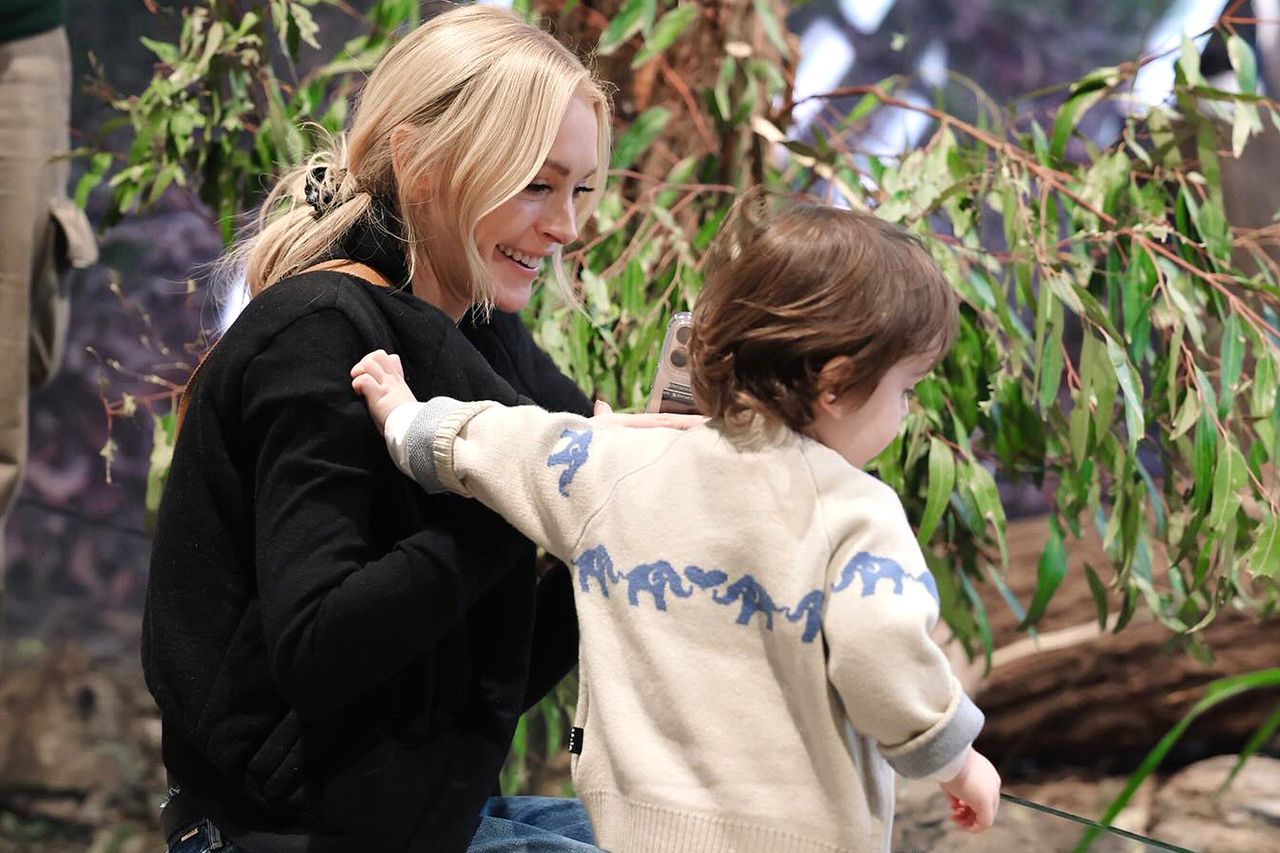 Lindsay Lohan with her son Lindsay Lohan with her son in August 2025Credit: Lindsay Lohan/Instagram