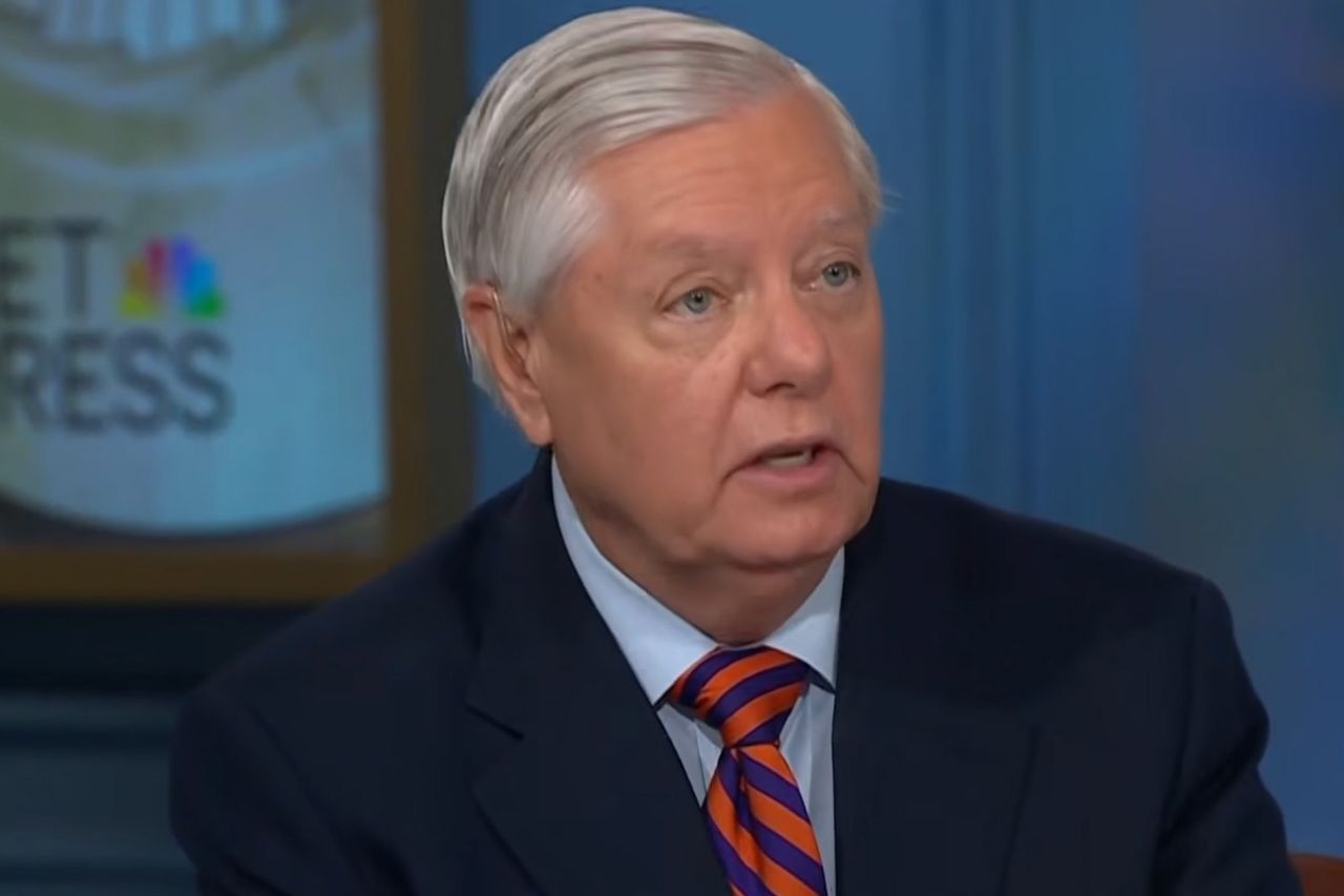 Lindsey Graham in NBC news interview one month before he passed. Sen. Lindsey GrahamCredit: NBC News