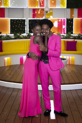 LOVE ISLAND USA -- Episode 636 -- Pictured: (l-r) Serena Page, Kordell Beckham Serena Page and Kordell Beckham on ‘Love Island USA’Credit: Ben Symons/Peacock