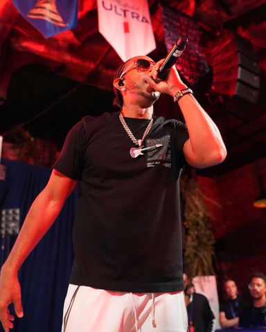Ludacris Ludacris performs at Michelob ULTRA Pitchside ClubCredit: Michelob ULTRA