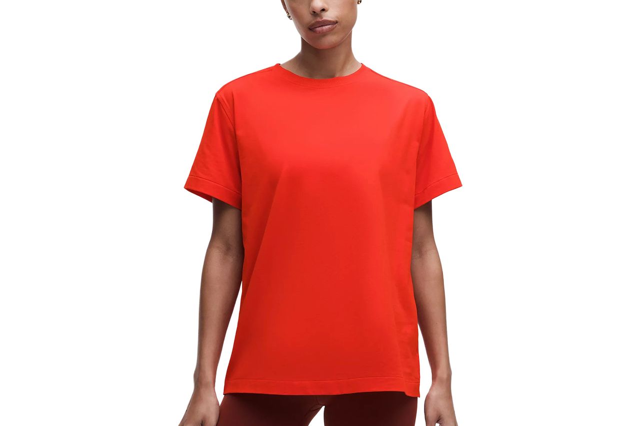 lululemon All Yours Organic Cotton Crewneck T-Shirt Credit: lululemon