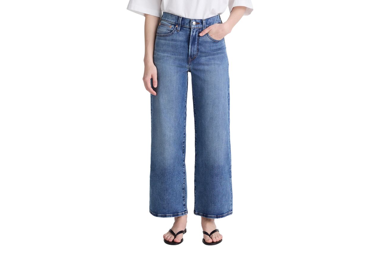 Madewell The Wide-Leg Crop Jean Credit: Amazon