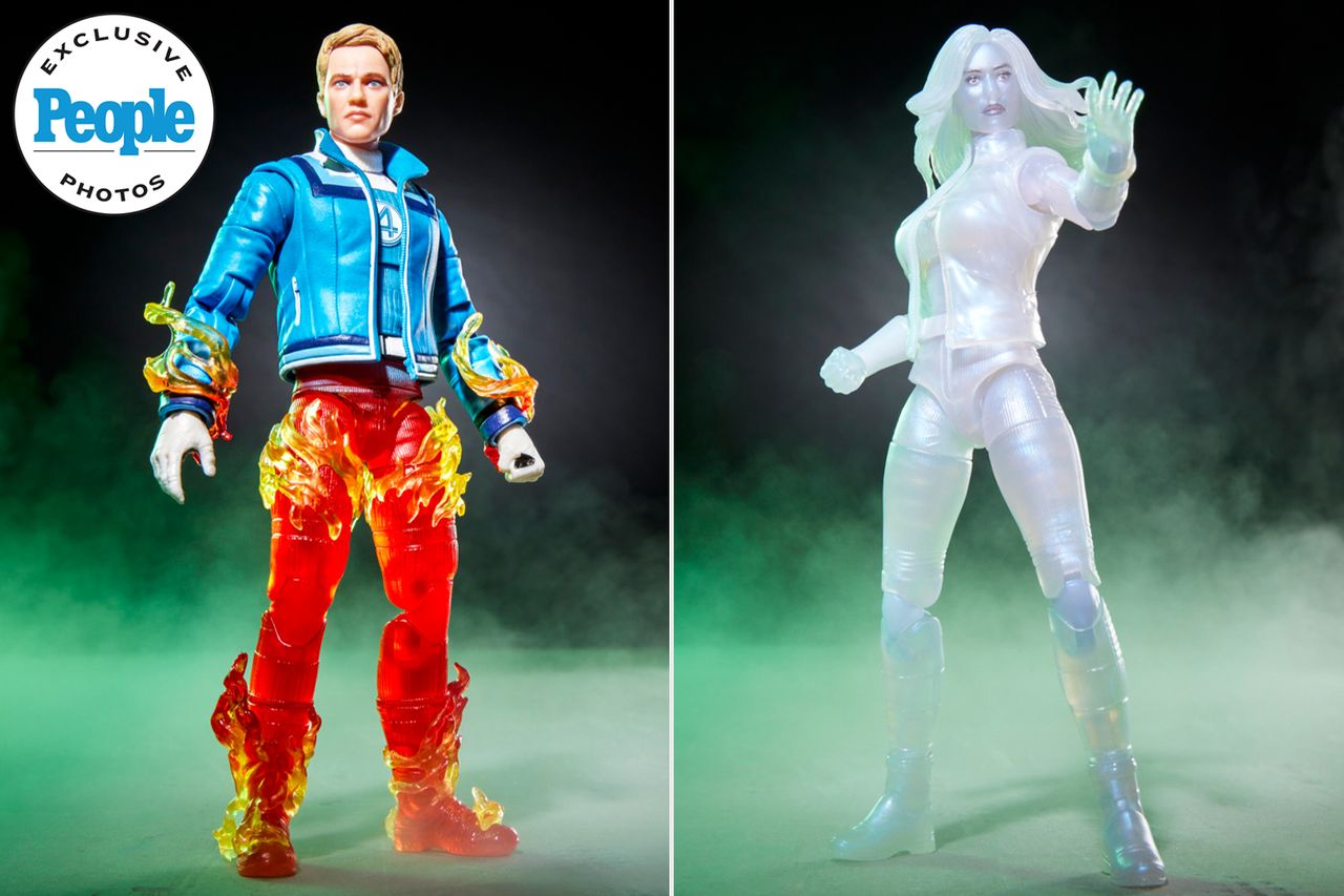 Avengers: Doomsday Hasbro Marvel Toys, The Human Torch and Invisible Woman The Human Torch and Invisible WomanCredit: Hasbro