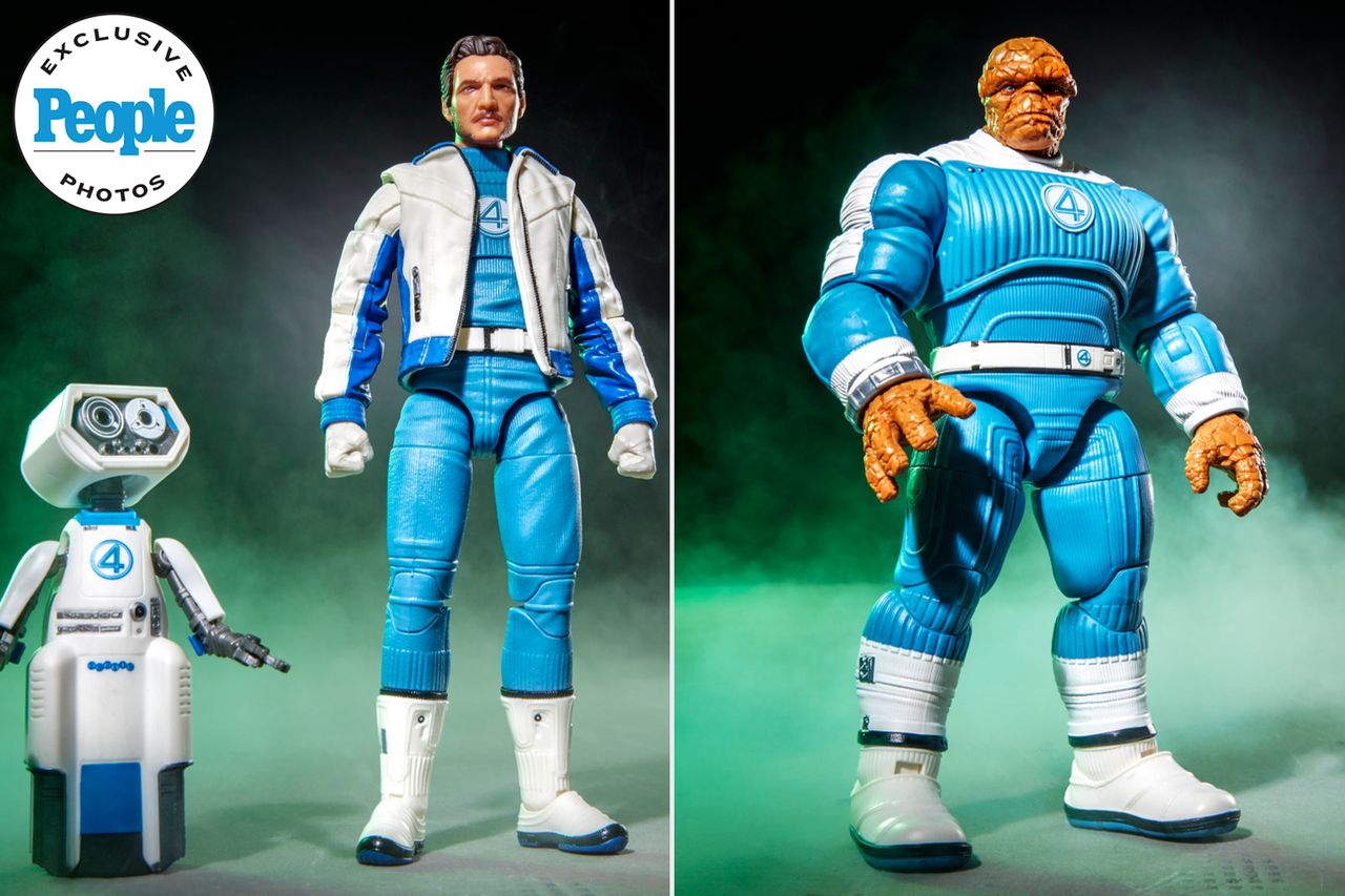 Avengers: Doomsday Hasbro Marvel Toys, Mister Fantastic, H.E.R.B.I.E. and The Thing Mister Fantastic, H.E.R.B.I.E. and The ThingCredit: Hasbro