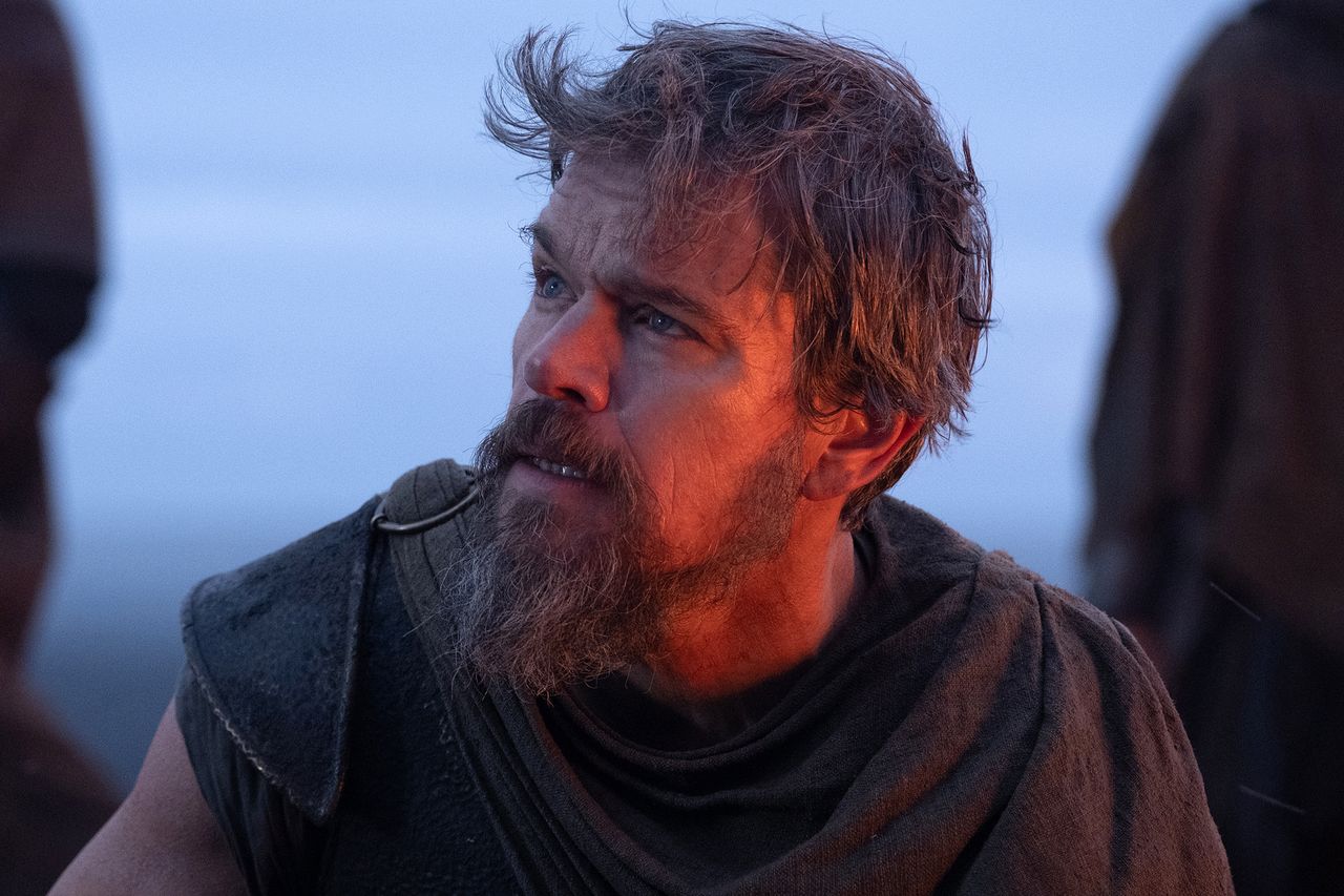 Matt Damon is Odysseus in THE ODYSSEY, written, produced, and directed by Christopher Nolan. Matt Damon as Odysseus in ‘The Odyssey’Credit: Melinda Sue Gordon/Universal Pictures
