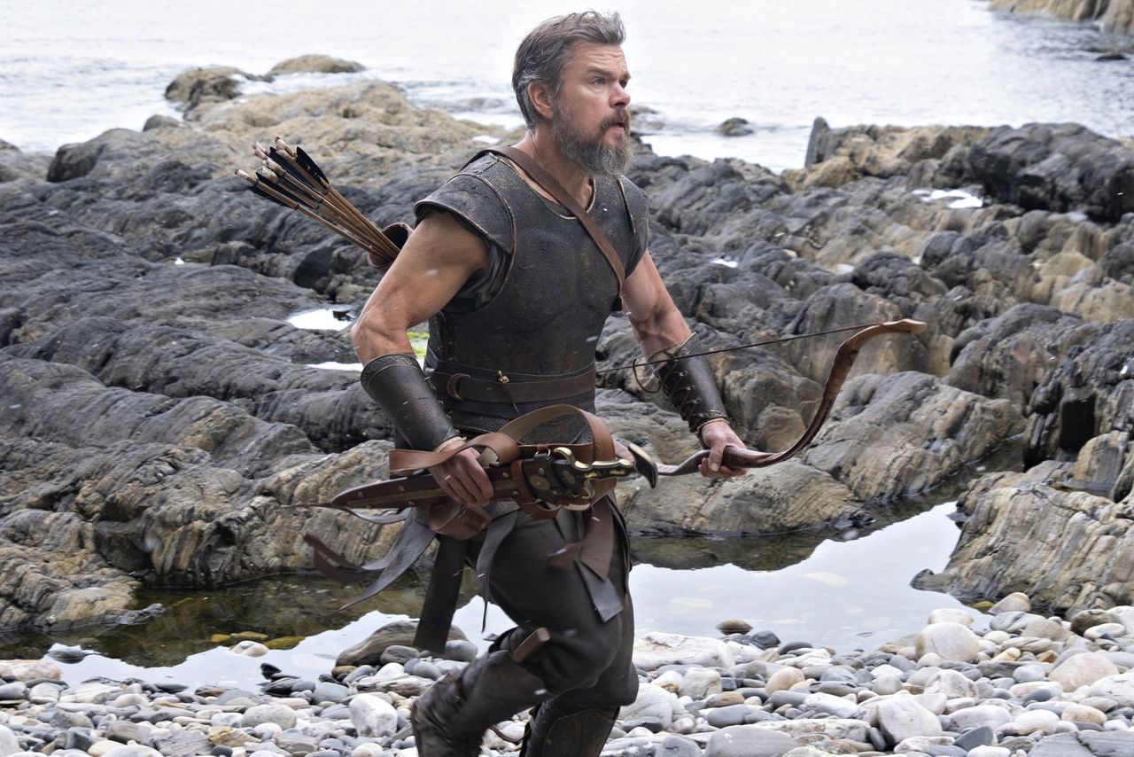 Matt Damon is Odysseus in THE ODYSSEY, written, produced, and directed by Christopher Nolan. Matt Damon in ‘The Odyssey’Credit: Melinda Sue Gordon/Universal Pictures