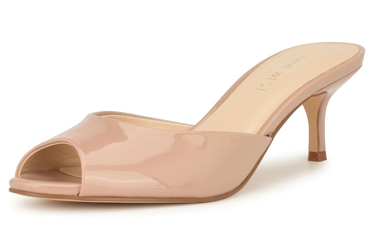 Nine West Women's Luvlie Heeled Sandal Credit: Amazon