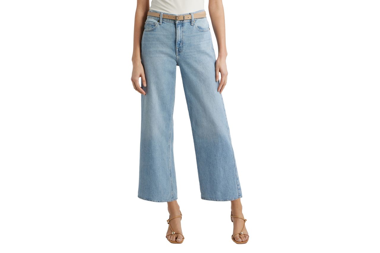 Nordstrom Everly High Waist Wide Leg Jeans Credit: Nordstrom