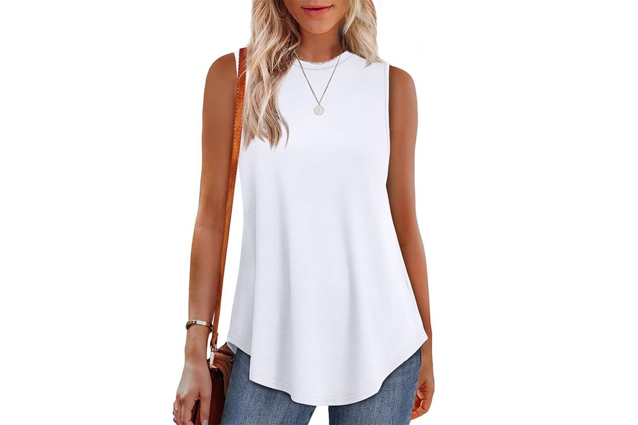 OFEEFAN High Neck Tank Tops Credit: Amazon