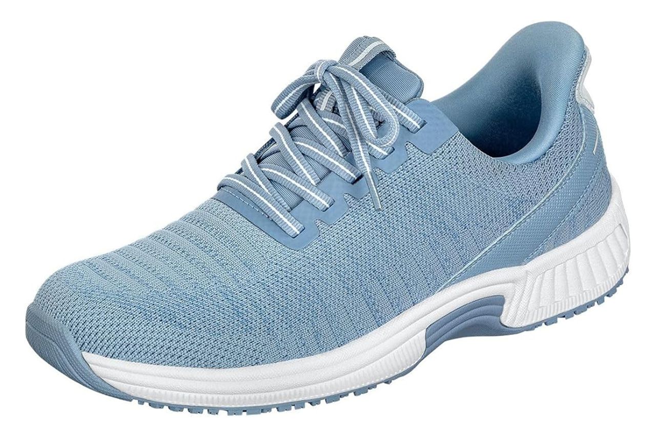Orthofeet Women's Orthopedic Kita Hands-Free Water-Repellent Slip-On Sneaker Credit: Amazon