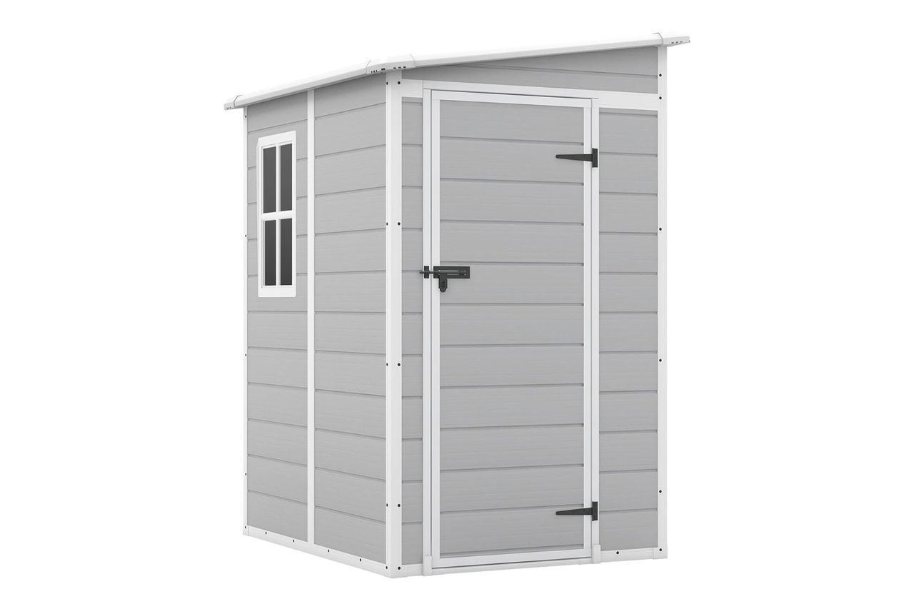 Amazon Patiowell 5 x 4 FT Plastic Outdoor Storage Shed Credit: Amazon