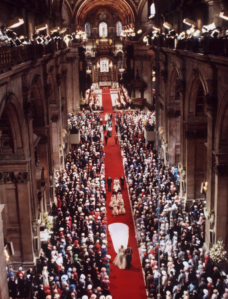 The Wedding Of Prince Charles To Lady Diana Spencer Held At St Paul's Cathedral In London.Credit: Tim Graham Photo Library via Getty