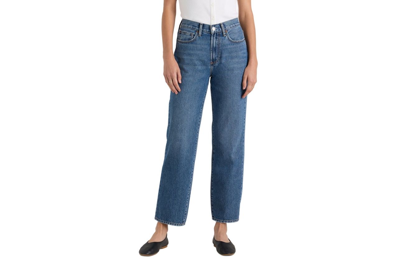 Quince bella rigid straight jeans Credit: Quince