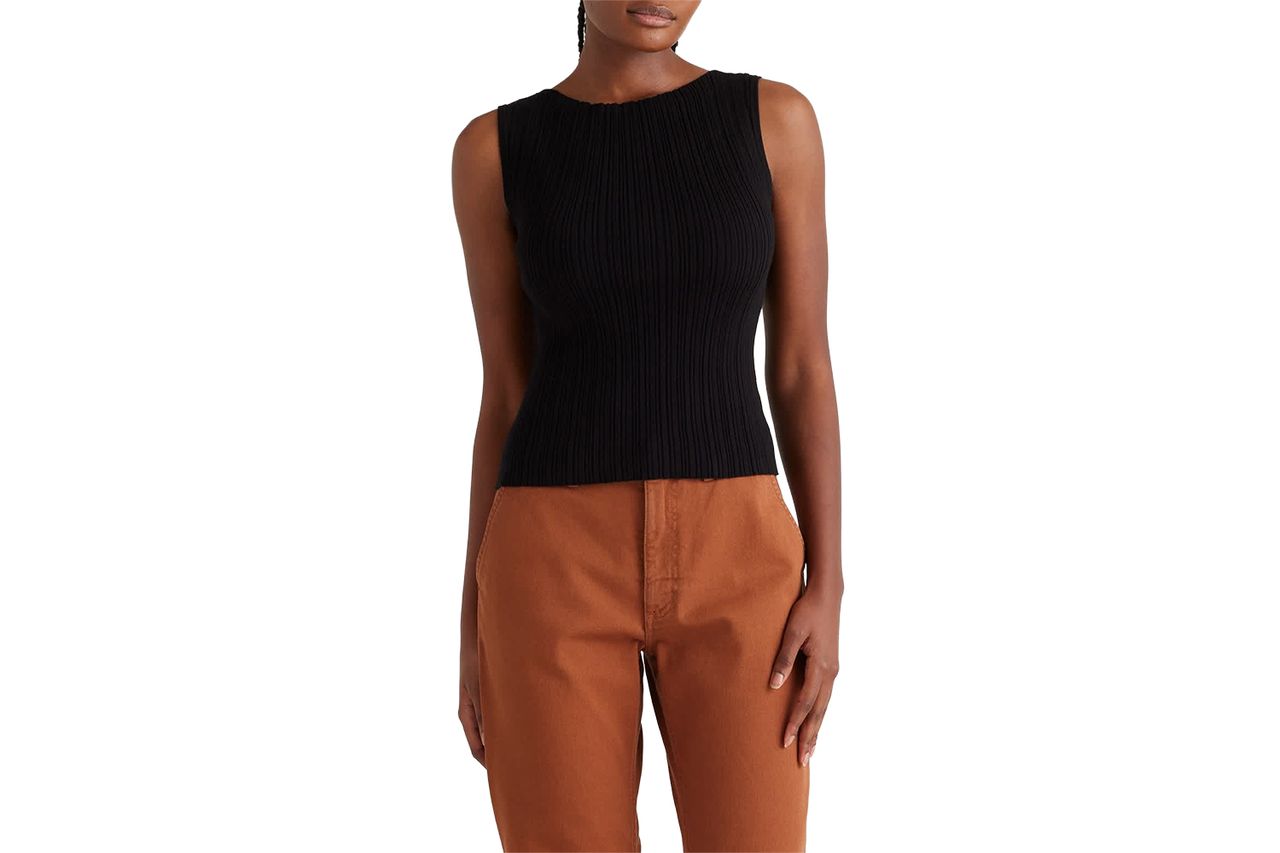 Cotton Cashmere Ribbed Tank Credit: Quince