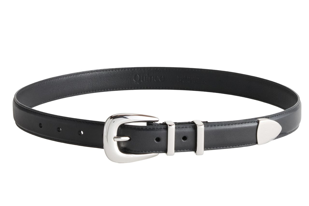 Quince Lola European Leather Western Belt Credit: Quince