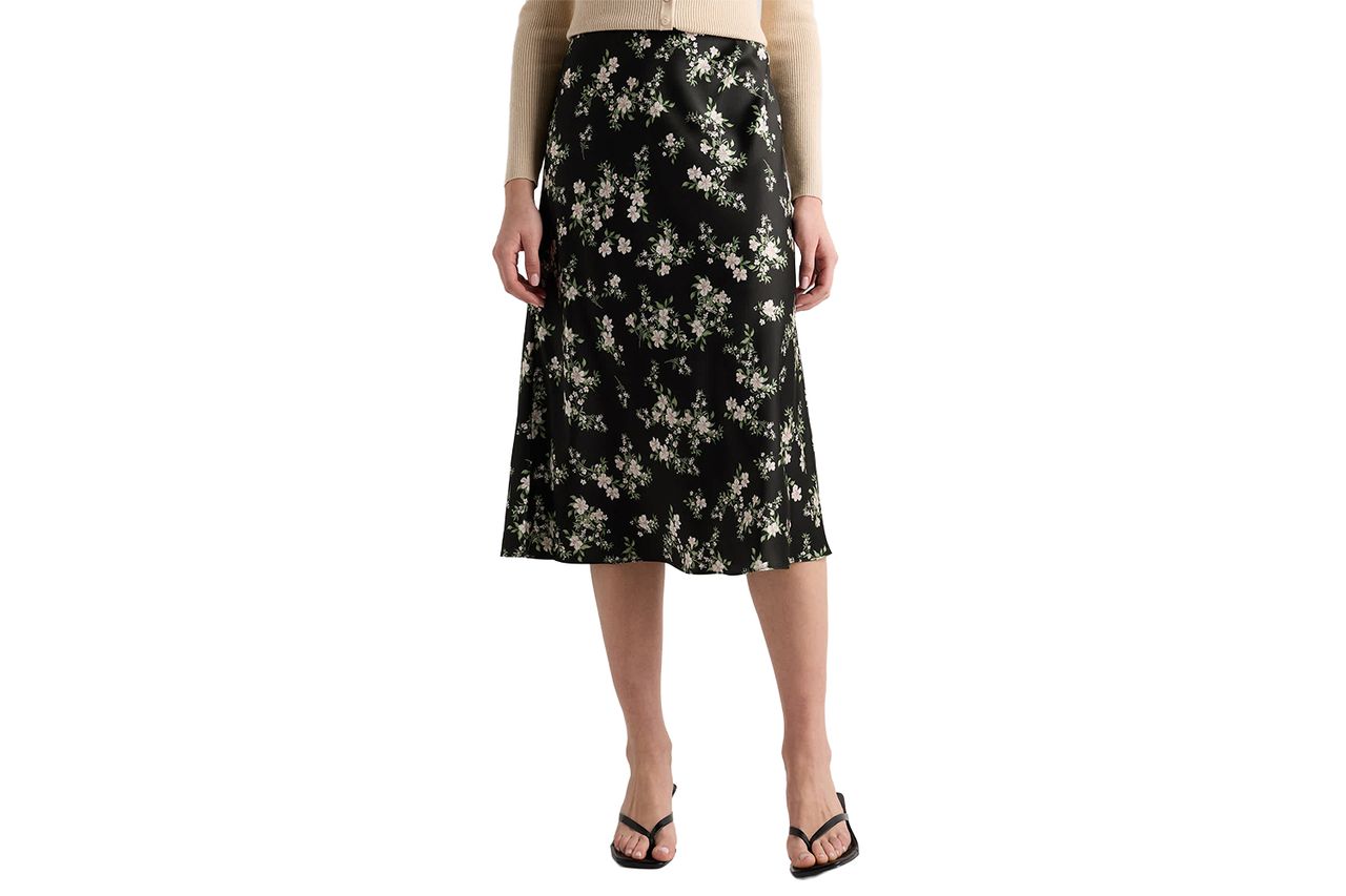 Washable Silk Skirt Credit: Quince