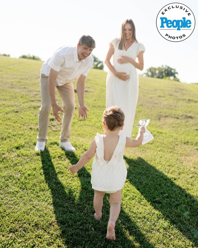 Influencers Courtney and Alex Quist with their daughter AspynCredit: Madeleine Johnson Photography