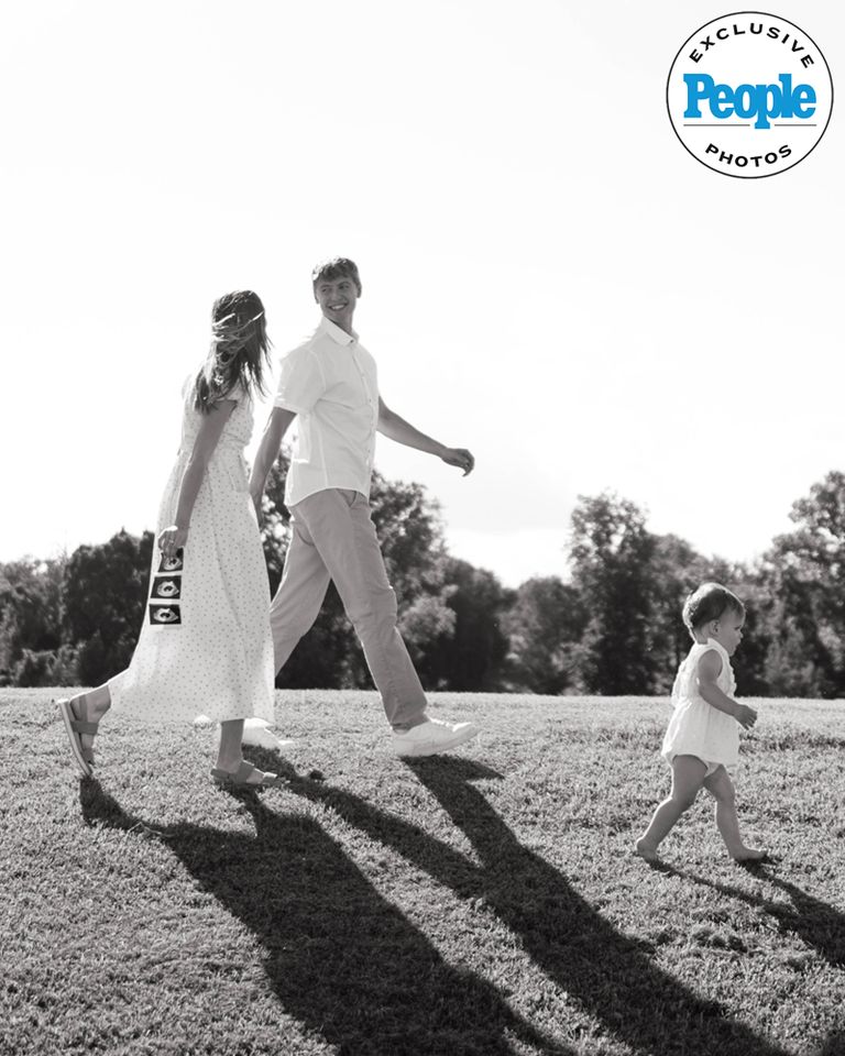 Influencers Courtney and Alex Quist with their daughter AspynCredit: Madeleine Johnson Photography