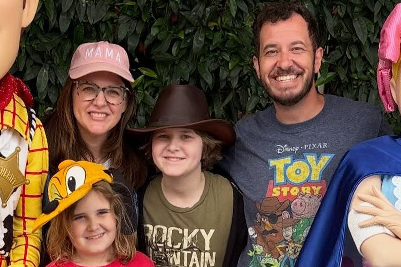 The Devens family at Disneyland in 2026Credit: Rick Devens/Instagram