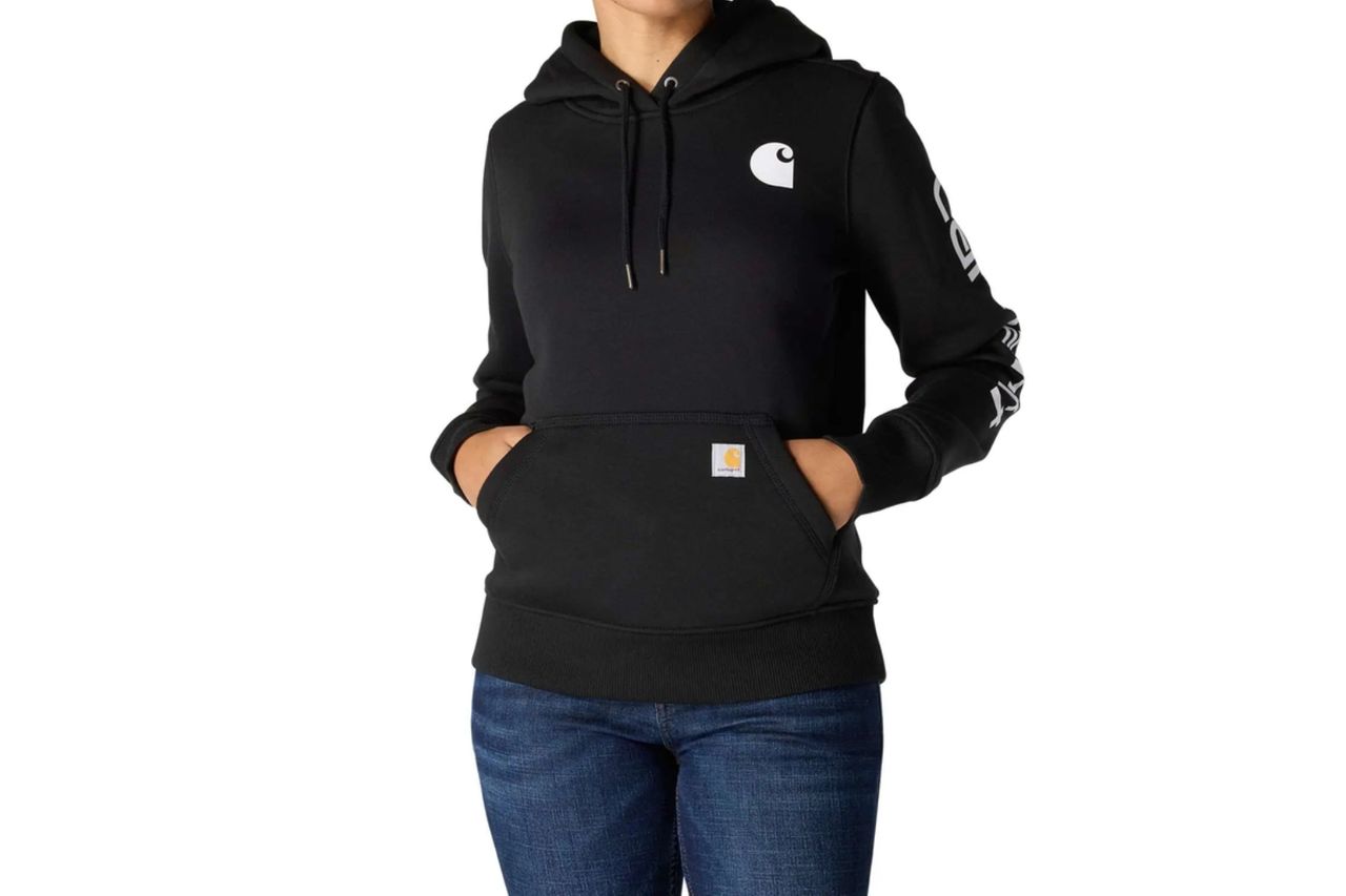Women's Iconic Clarksburg Logo Sweatshirt Credit: Carhartt