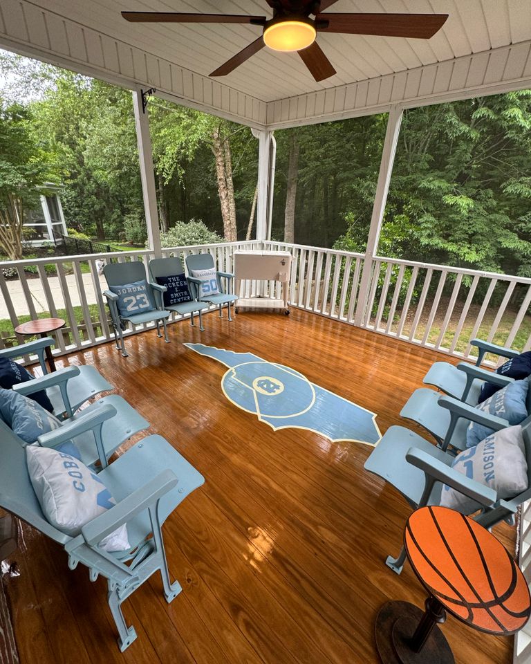 The UNC-themed poch.Credit: Sara Mathis