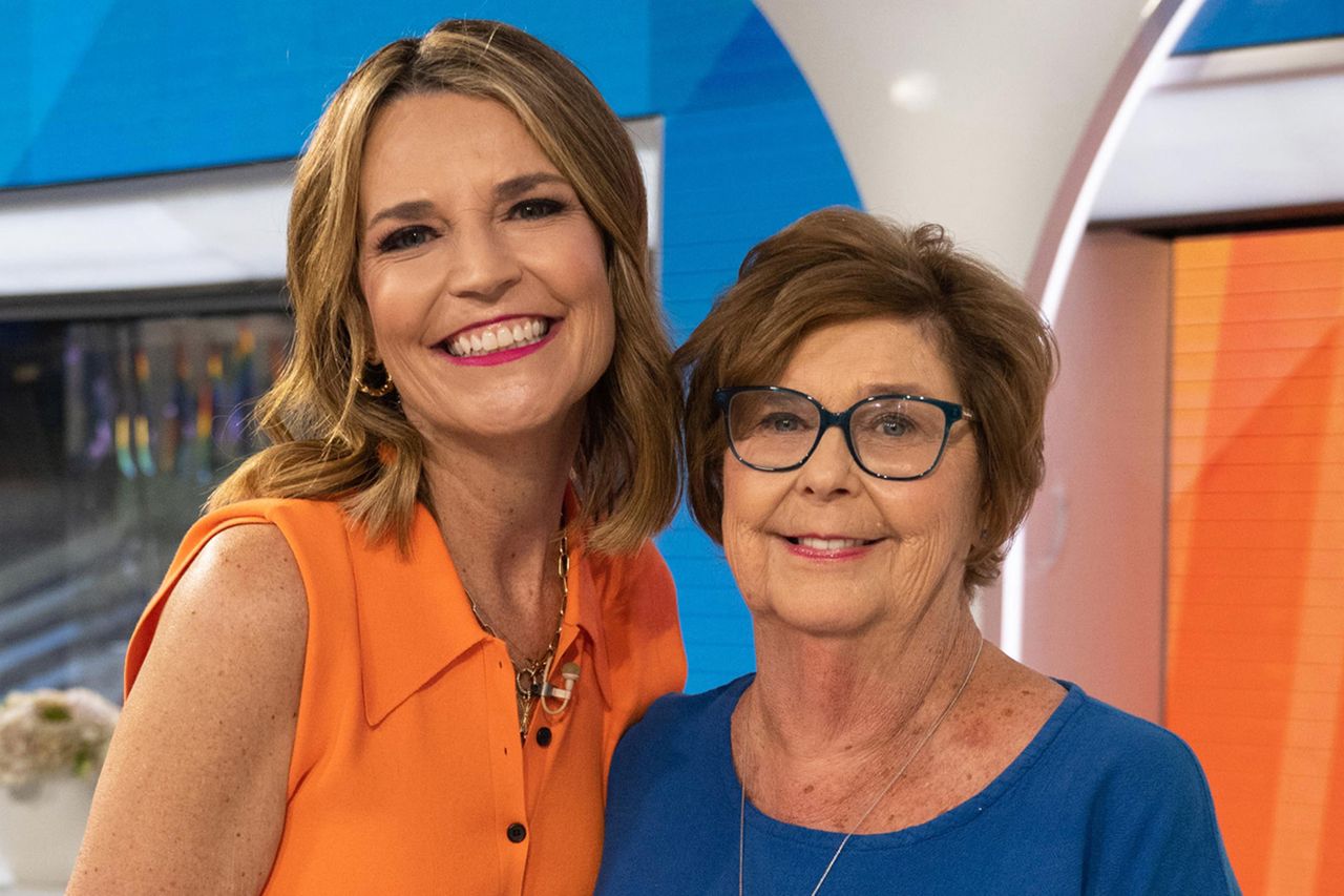 Savannah Guthrie and mother Nancy Guthrie on Thursday, June 15, 2023Credit: Nathan Congleton/NBC via Getty