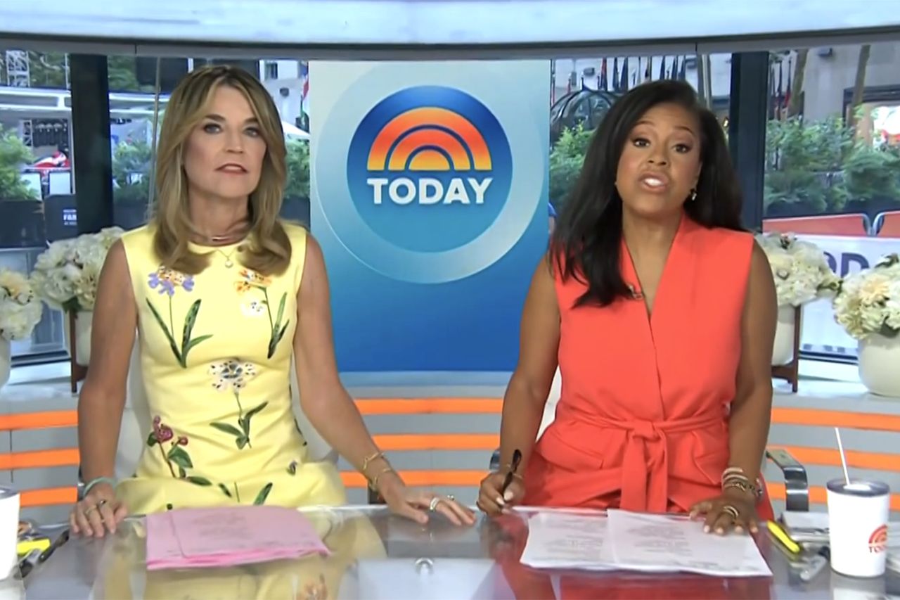 Savannah Guthrie and Sheinelle Jones on the Today Show Savannah Guthrie and Sheinelle Jones on ‘Today’ on July 20Credit: NBC