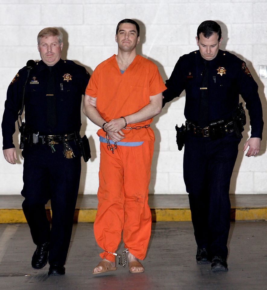 Scott Peterson in 2005 Scott Peterson in 2005.Credit: Justin Sullivan/Getty