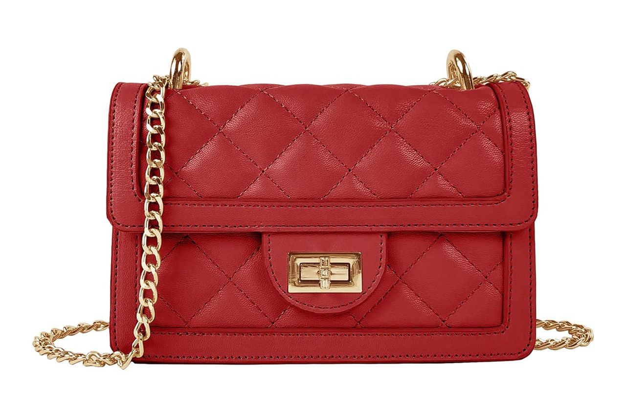 quilted crossbody bag Credit: Amazon