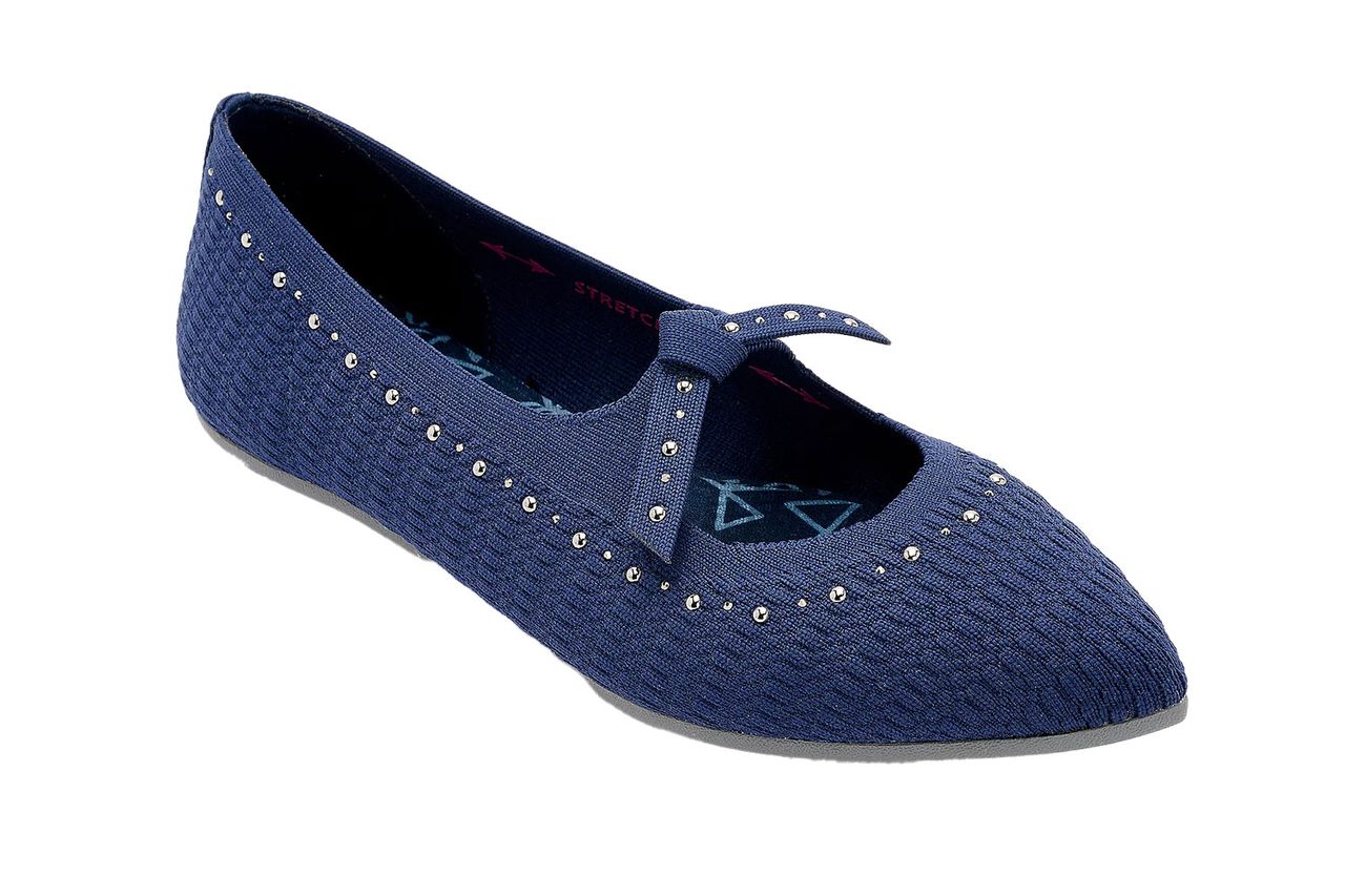 Skechers Cleo Point Recycled Vegan Mary Janes Credit: QVC